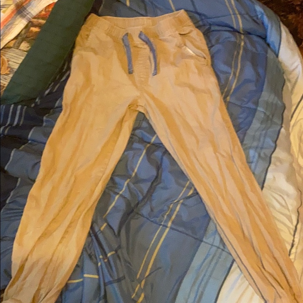 boys khaki joggers
